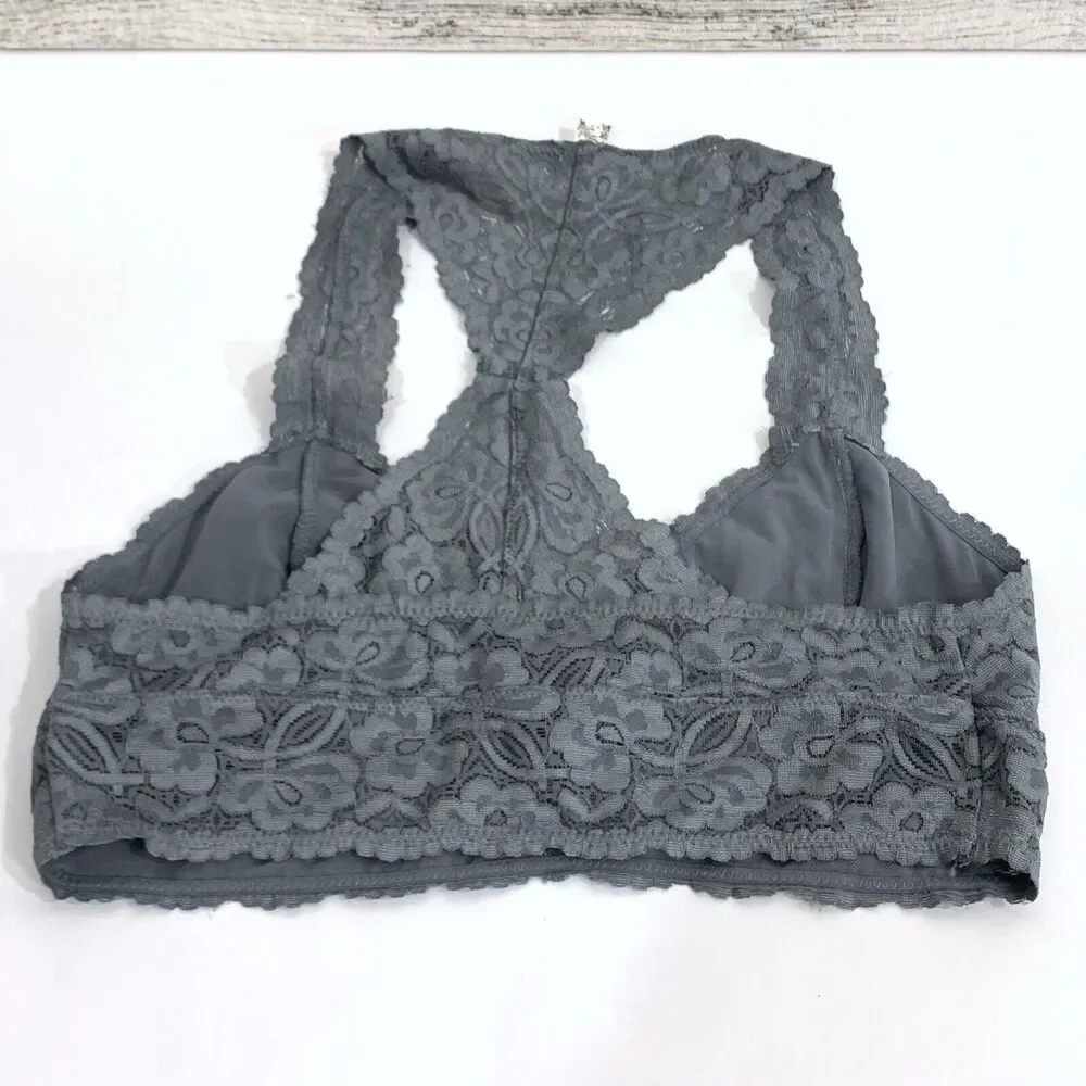 Free People Intimately Floral Lace Bralette Size Medium